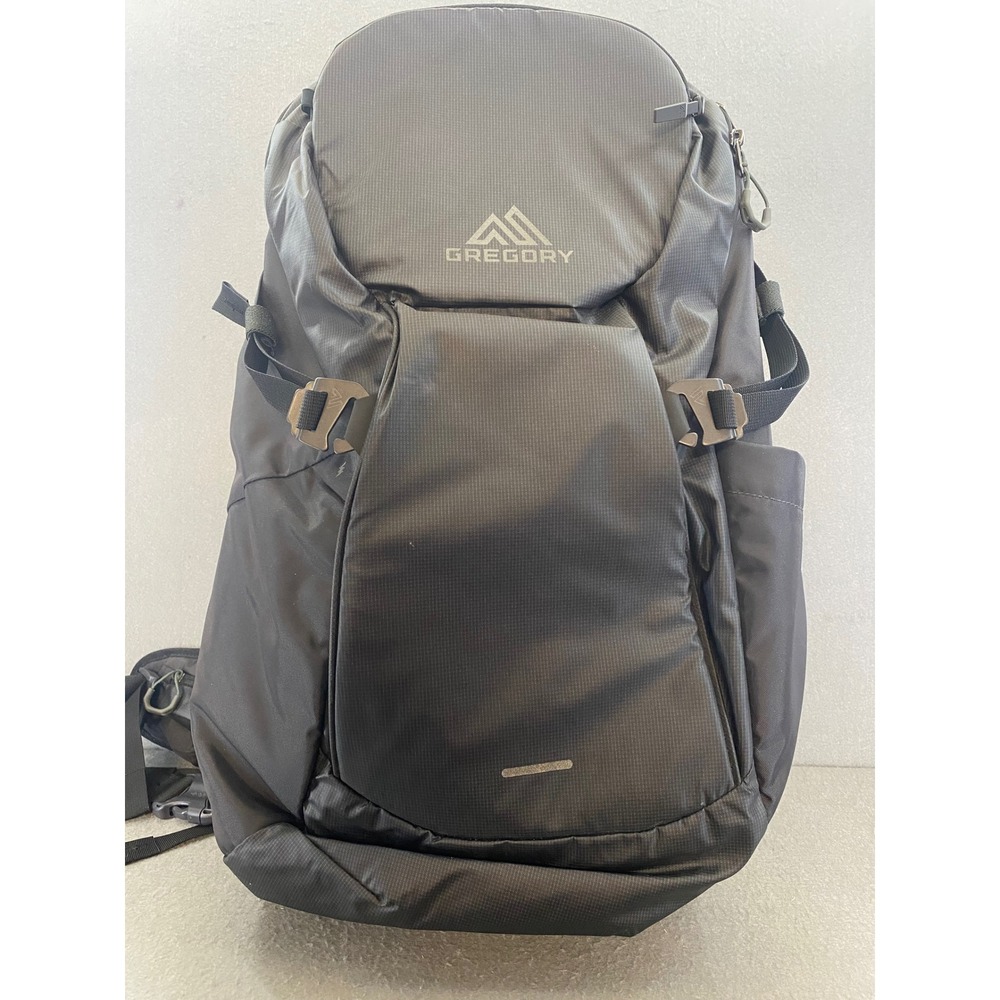 Gregory Juxt 34 Adventure Travel Backpack Obsidian Black Ripstop 34L Pack